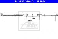 24.3727-2504.2 ATE - LINKA HAM.VW POLO 02- 