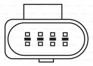 0258006986 BOSCH - SONDA LAMBDA AUDI/VW/SKODA 1.8TSI/2.0FSI