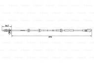 0265007790 BOSCH - CZUJNIK ABS PRZEDNI CITROEN JUMPY 07- 