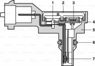 0281002593 BOSCH - CZUJNIK CIŚNIENIA DOŁADOWANIA BOSCH 