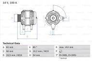 0986047270 BOSCH - ALTERNATOR + KAUCJA 400 ZŁ NETTO 