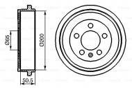 0986477133 BOSCH - BĘBEN HAM. FI 200 