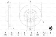 0986479266 BOSCH - TARCZA HAM. 