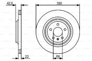 0986479457 BOSCH - TARCZA HAM. 