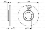 0986479696 BOSCH - TARCZA HAM. 