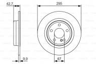 0986479A04 BOSCH - TARCZA HAM. 