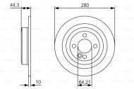 0986479A08 BOSCH - TARCZA HAM. 