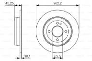 0986479A44 BOSCH - TARCZA HAM. 