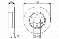 0986479A51 BOSCH - TARCZA HAM. 