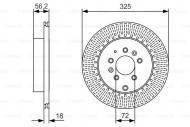 0986479C30 BOSCH - TARCZA HAM. 