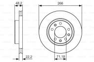 0986479C34 BOSCH - TARCZA HAM. 