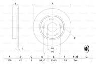 0986479C63 BOSCH - TARCZA HAM. 