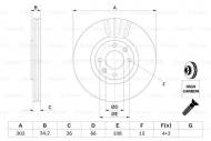 0986479C72 BOSCH - TARCZA HAM. 