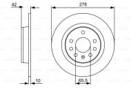 0986479C80 BOSCH - TARCZA HAM. 