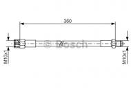 1987476235 BOSCH - PRZEWOD HAM. ELAST. 