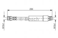 1987476284 BOSCH - PRZEWOD HAM. ELAST. 