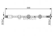 1987476360 BOSCH - PRZEWOD HAM. ELAST. 