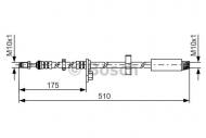 1987481453 BOSCH - PRZEWOD HAM. ELAST. 