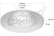 113011755 TOPRAN - TARCZA HAM. 