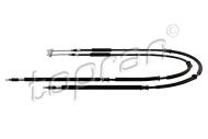 206497755 TOPRAN - BOWDEN CABLE, PARKING BRAKE 