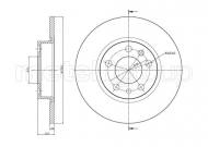 800-862C CIFAM - Tarcza hamulcowa (278x12mm)