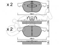 822-534-0 CIFAM - Zestaw klocków, hamulec tarczowy FORD FOCUS C-MAX 10/03-  FOCUS II Turnier 11/04-  FOCUS II 1