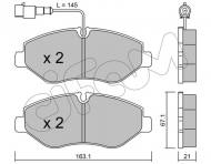 822-671-4 CIFAM - Zestaw klocków, hamulec tarczowy układ hamulcowy BREMBO
