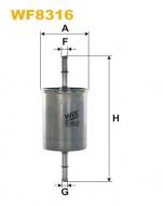 WF8316 WIX - FILTR PALIWA - BENZYNA 1.6 16V,1.8 16V T.SPARK,2.0 JTS