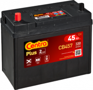 CB457 CENTRA - AKUMULATOR CENTRA PLUS L+ 45AH/300A WASK