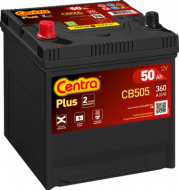 CB505 CENTRA - AKUMULATOR CENTRA PLUS L+ 50AH/360A 