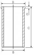 14-020280-00 GOETZE - TULEJA CYLINDRA 