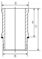 14-604060-00 GOETZE - TULEJA CYLINDRA 