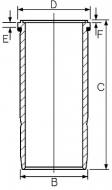 15-458840-00 GOETZE - TULEJA CYLINDRA 