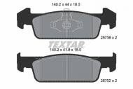 2573801 TEXTAR - KLOCKI HAM. DACIA LOGAN 12- SANDERO 