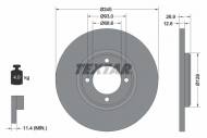 92008200 TEXTAR - TARCZA HAMULCOWA 