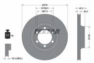 92035000 TEXTAR - TARCZA HAMULCOWA 