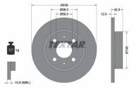 92039100 TEXTAR - TARCZA HAMULCOWA 