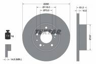 92042900 TEXTAR - TARCZA HAMULCOWA 