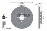 92043500 TEXTAR - TARCZA HAMULCOWA 