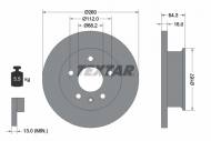 92055900 TEXTAR - TARCZA HAMULCOWA 