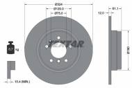 92058400 TEXTAR - TARCZA HAMULCOWA 