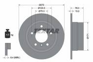 92072303 TEXTAR - TARCZA HAMULCOWA 