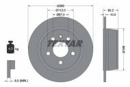 92074503 TEXTAR - TARCZA HAMULCOWA 