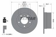 92076703 TEXTAR - TARCZA HAMULCOWA 