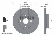 92077203 TEXTAR - TARCZA HAMULCOWA 