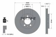 92082200 TEXTAR - TARCZA HAMULCOWA 