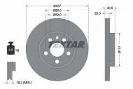 92088003 TEXTAR - TARCZA HAM. CITROEN JUMPY FIAT SCUDO 