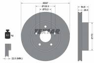 92093600 TEXTAR - TARCZA HAMULCOWA 