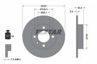 92098203 TEXTAR - TARCZA HAMULCOWA 