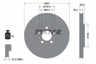 92106600 TEXTAR - TARCZA HAMULCOWA 